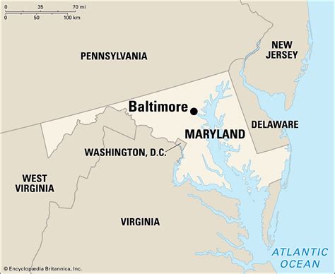 where is baltimore maryland located.
